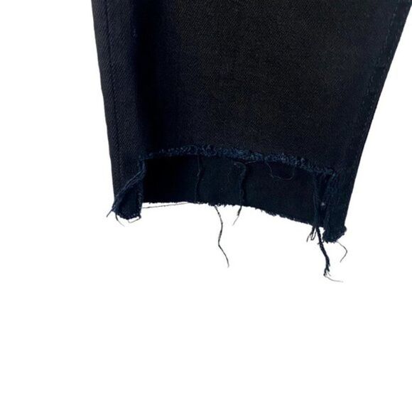 Rag & Bone Women's Black Coal Destroyed Skinny Raw Hem Stretch Denim  Jean US 28 - Picture 9 of 16